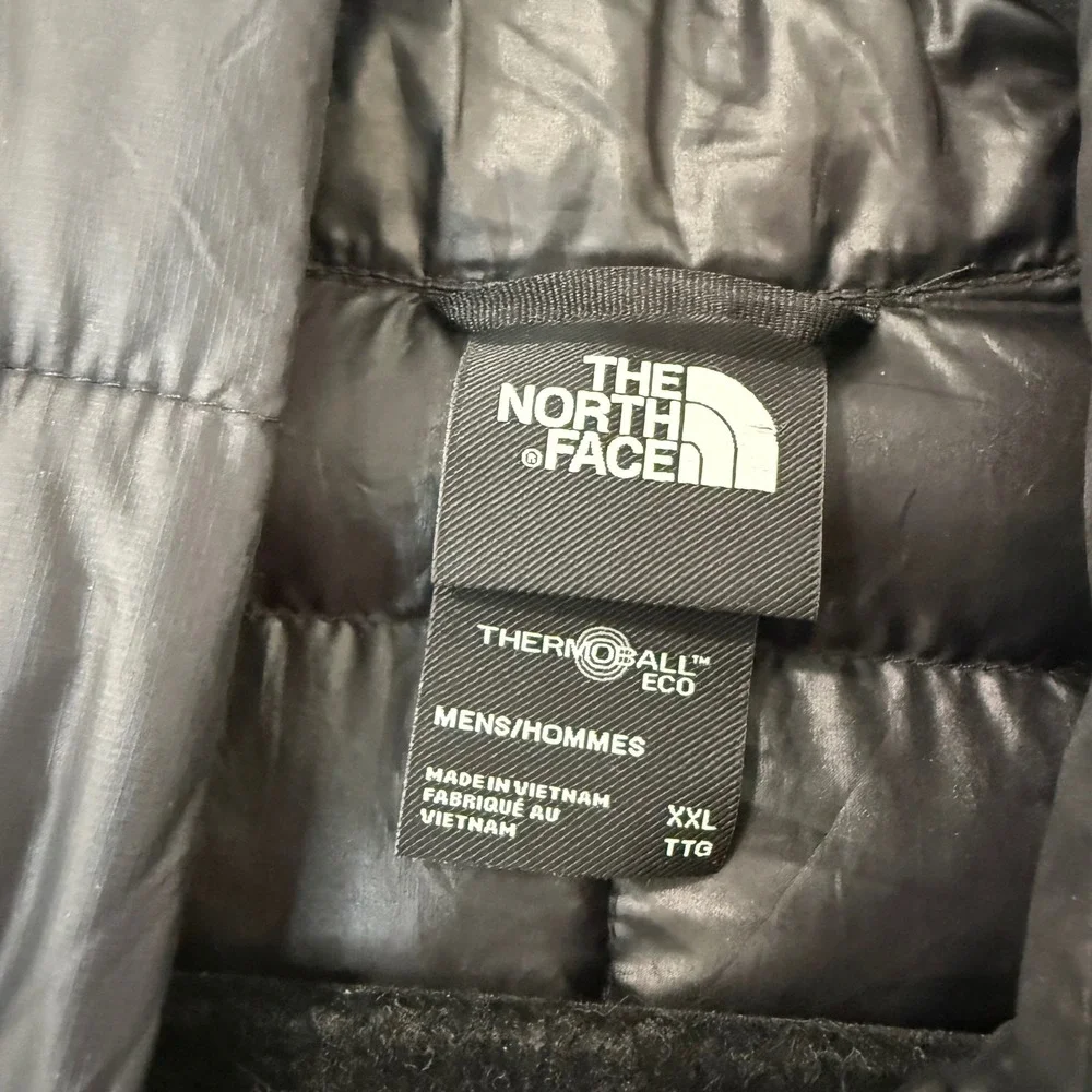 The North Face Mens ThermoBall Eco Vest XXL Black Excellent NF0A5GLO Puffer